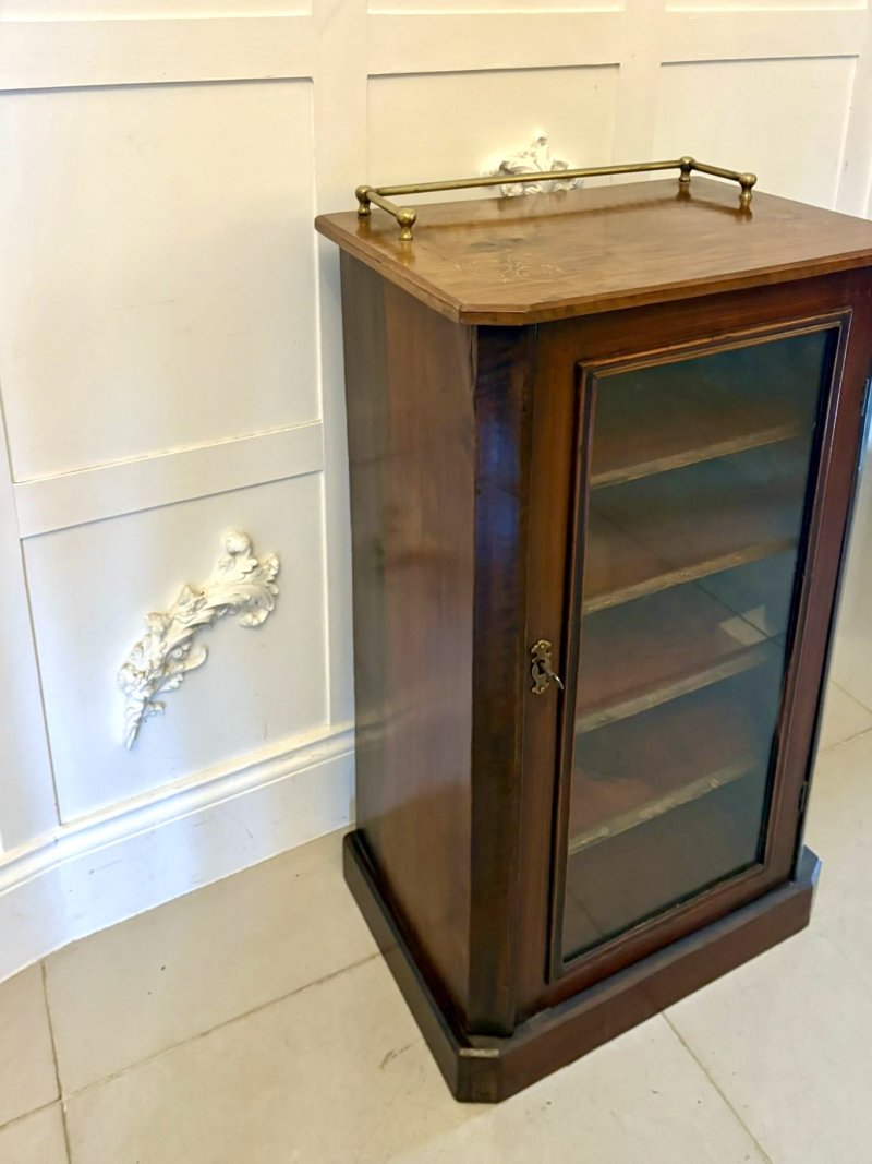 Antique Victorian Mahogany Sheet Music Cabinet